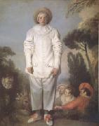Pierrot also Known as Gilles (mk05), Jean-Antoine Watteau